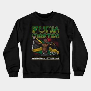 Aljamain Sterling Funk Master Grunge Crewneck Sweatshirt